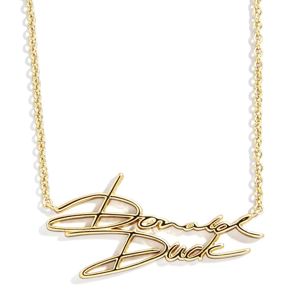 imageBaubleBar Disney Necklace GoldDonald Duck