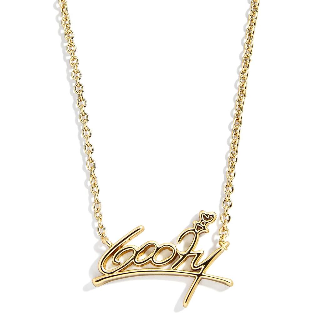 imageBaubleBar Disney Necklace  GoldGoofy