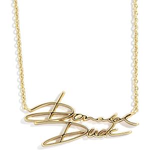 BaubleBar Disney Necklace – Gold(Donald Duck)