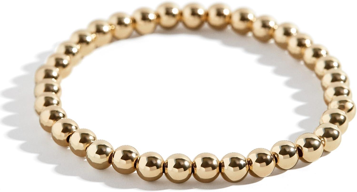 imageBaubleBar Pisa Bracelet 14K GoldFilled 5mm Beads4mm Beads