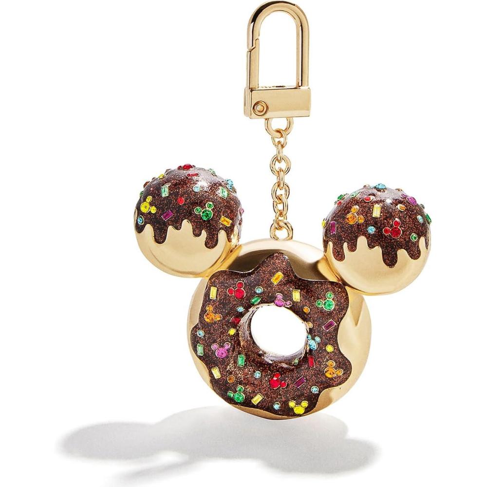 imageBaubleBar Disney Mickey Mouse Food Themed Bag CharmsMickey Mouse  Chocolate Donut