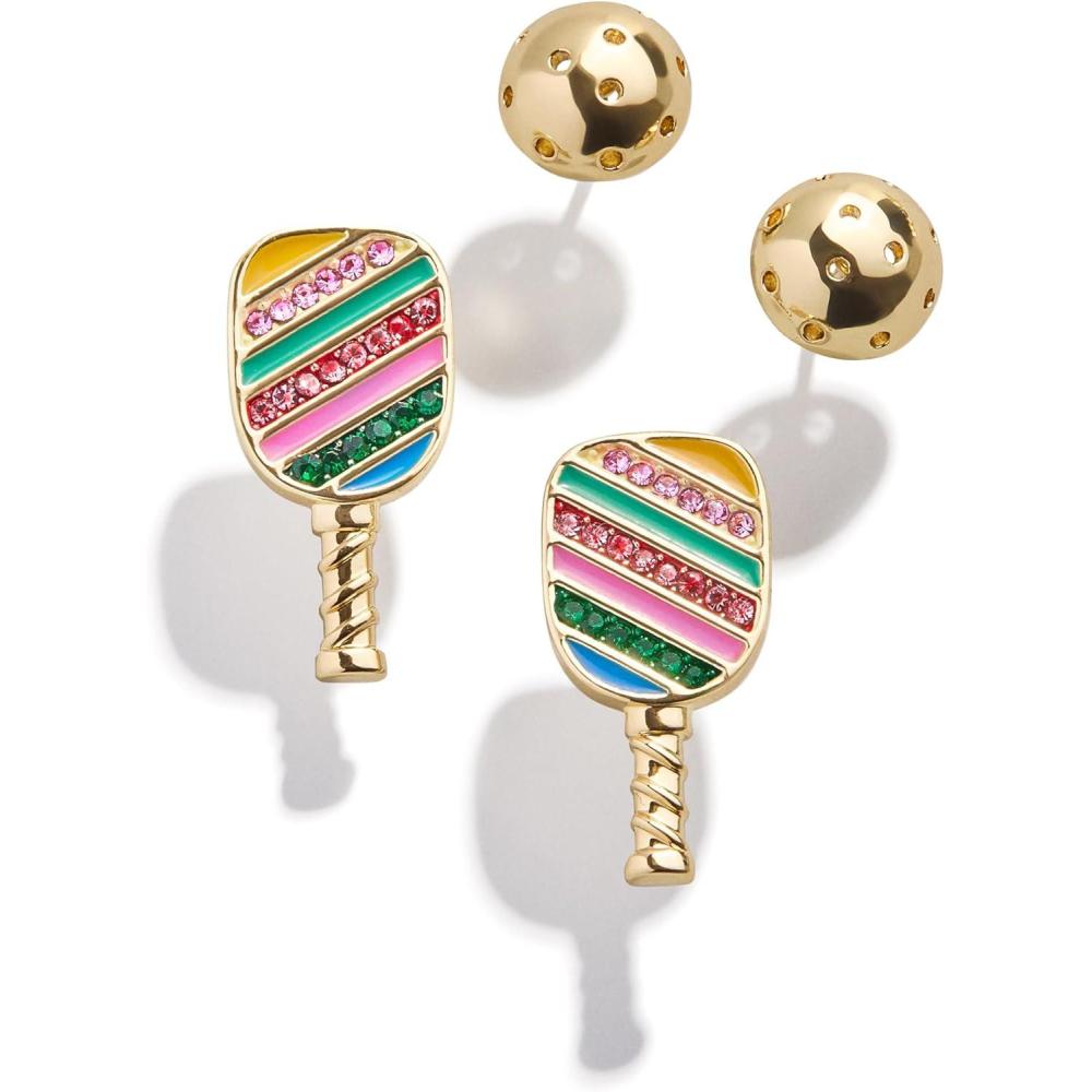 imageBaubleBar SportThemed Statement Earrings Novelty Stud Earrings for Women Costume JewelryPaddles Up