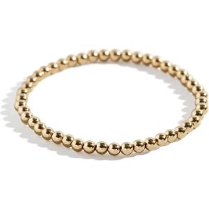 BaubleBar Pisa Bracelet – 14K Gold-Filled 5mm Beads(5mm Beads)