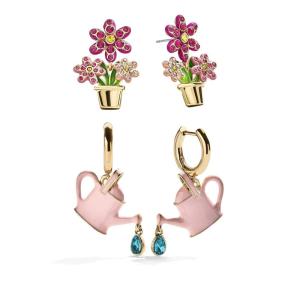 BaubleBar Hobby-Themed Statement Earring Sets, Novelty Earrings for Women, Costume Jewelry(Grow Getter)