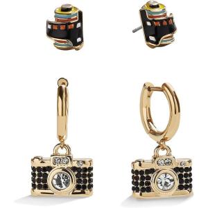 BaubleBar Hobby-Themed Statement Earring Sets, Novelty Earrings for Women, Costume Jewelry(Picture This)