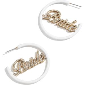 BaubleBar Wedding-Themed Earring Sets(Wife of the Party – Hoop)