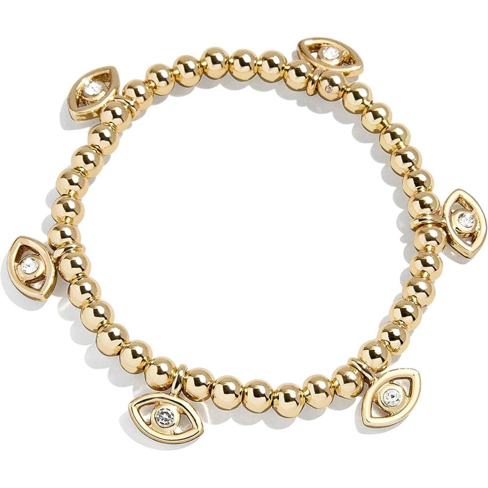imageBaubleBar Divine Energy Pisa Bracelet Trendy Fashion Jewelry Stretch Bracelets for All Ages Stackable and BeautifulEvil Eye