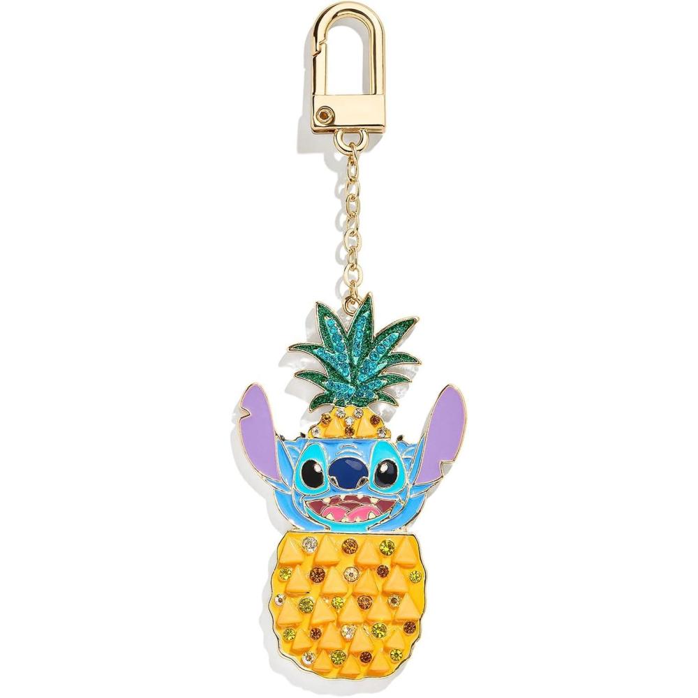 image:imageBaubleBar Licensed 2D Bag Charms  Assorted Character Keychains for All Ages  Perfect for GiftingLilo  Stitch  Stitch Pineapple