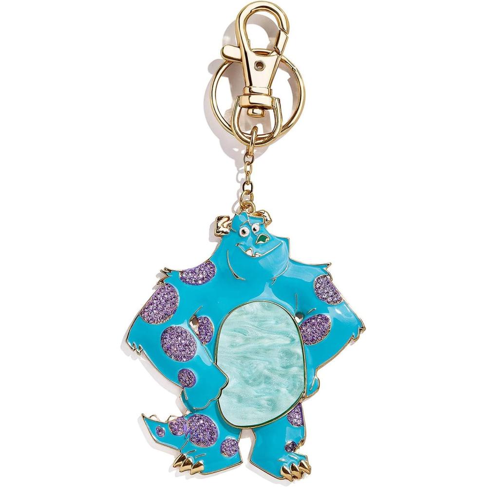 image:imageBaubleBar Licensed 2D Bag Charms  Assorted Character Keychains for All Ages  Perfect for GiftingMonsters Inc  Sully