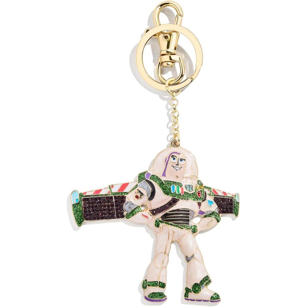 image:imageBaubleBar Licensed 2D Bag Charms  Assorted Character Keychains for All Ages  Perfect for GiftingToy Story  Buzz Lightyear