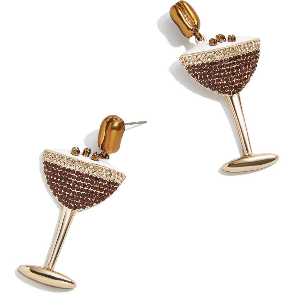 image:imageBaubleBar Food amp DrinkThemed Statement Earrings Novelty Earrings for Women Costume JewelryEspresso Martini  Set of 2