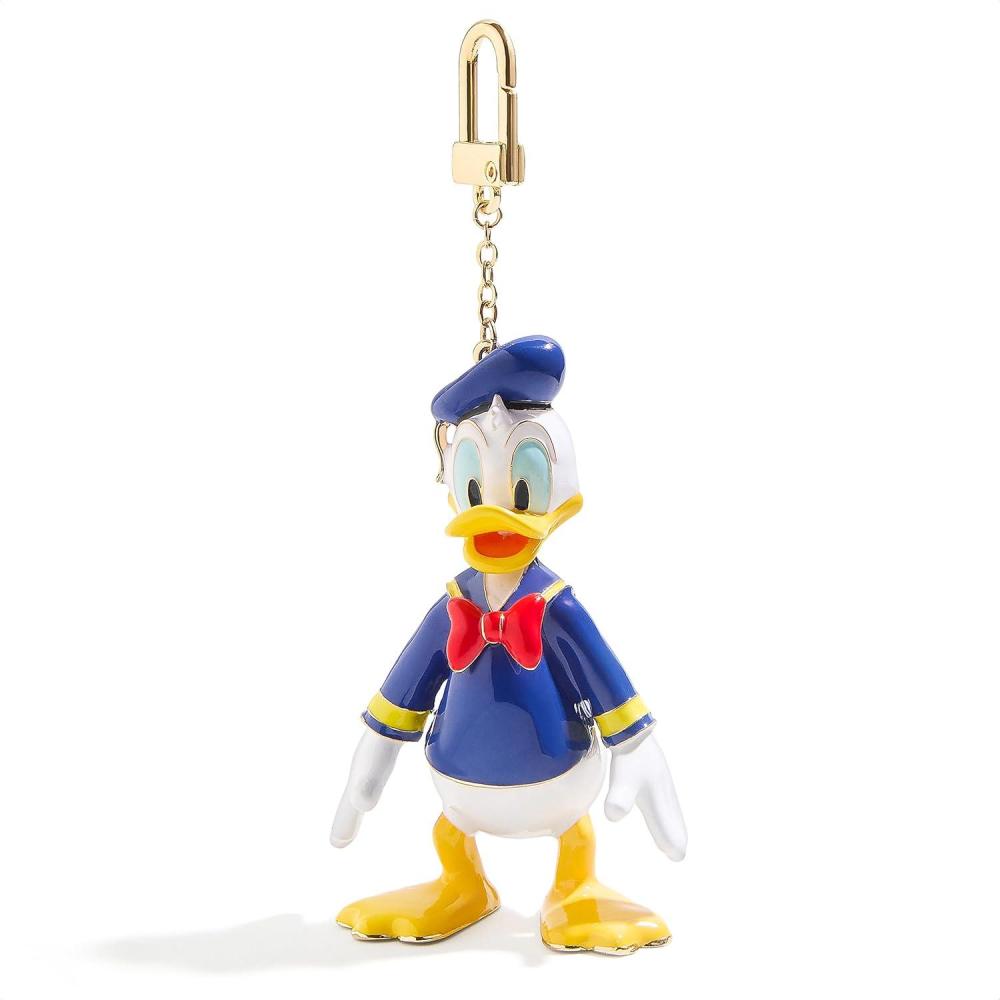 image:imageBaubleBar Licensed 3D Bag Charms for All Ages  Cute Character Keychains to Display on Backpacks and PursesEnamel Donald Duck
