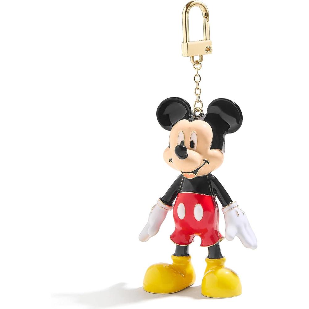 image:imageBaubleBar Licensed 3D Bag Charms for All Ages  Cute Character Keychains to Display on Backpacks and PursesEnamel Mickey Mouse