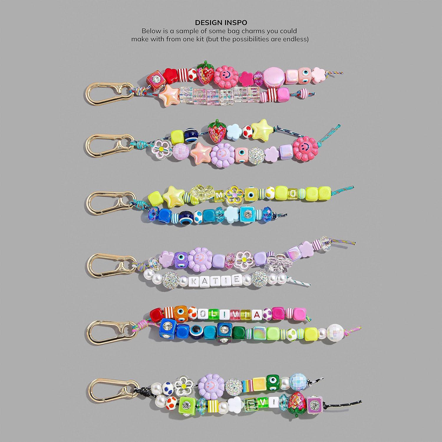 image:imageBaubleBar Ultimate DIY Bracelet Kit  1000 Pcs  Great for a Gift or Party  Bracelet Jewelry Making Kit with BeadsBag Charm Kit