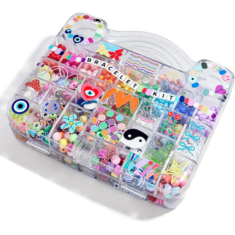 image:imageBaubleBar Ultimate DIY Bracelet Kit  1000 Pcs  Great for a Gift or Party  Bracelet Jewelry Making Kit with BeadsBracelet Kit