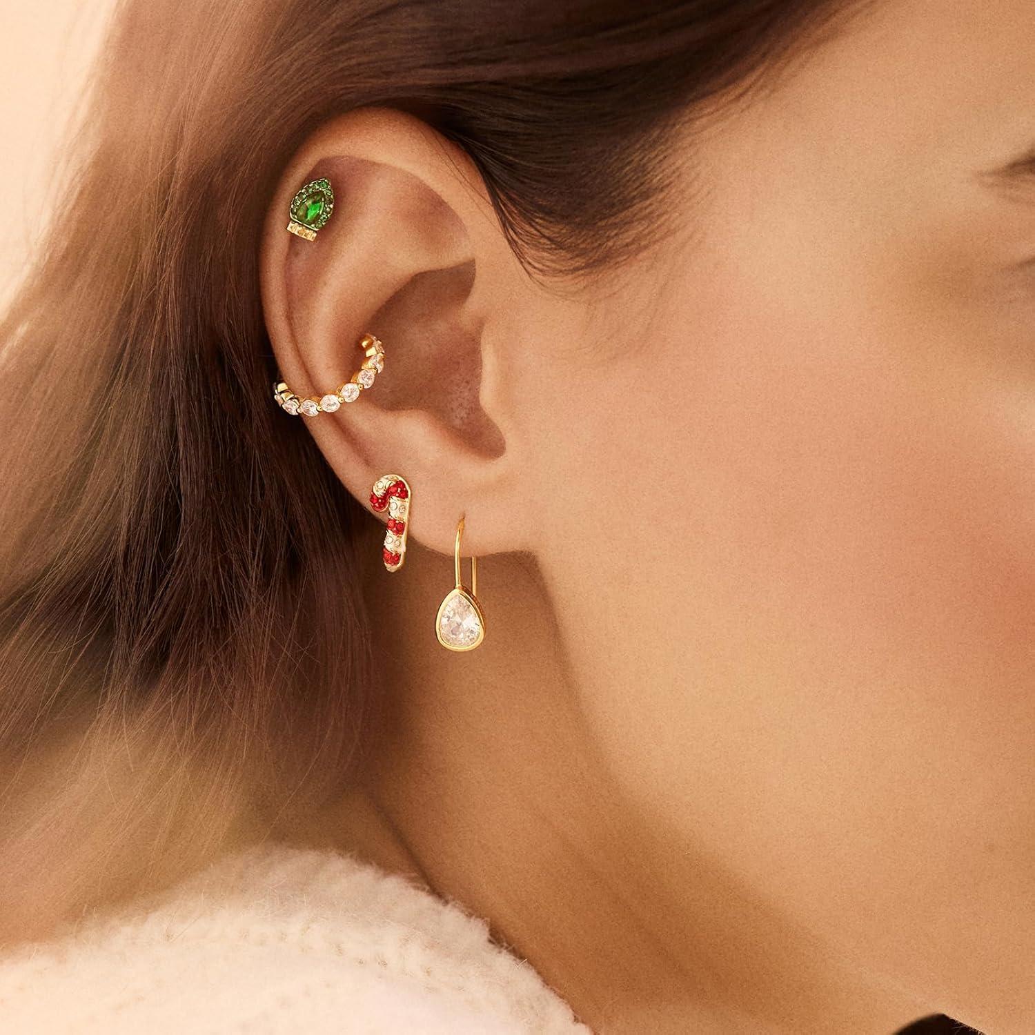 image:imageBaubleBar Seasonal Novelty Earrings for Women Beautiful and Giftable Holiday and Themed Earrings for Parties and EventsMerry and Bright