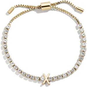 BaubleBar Lyanna Initial Bracelet(X)
