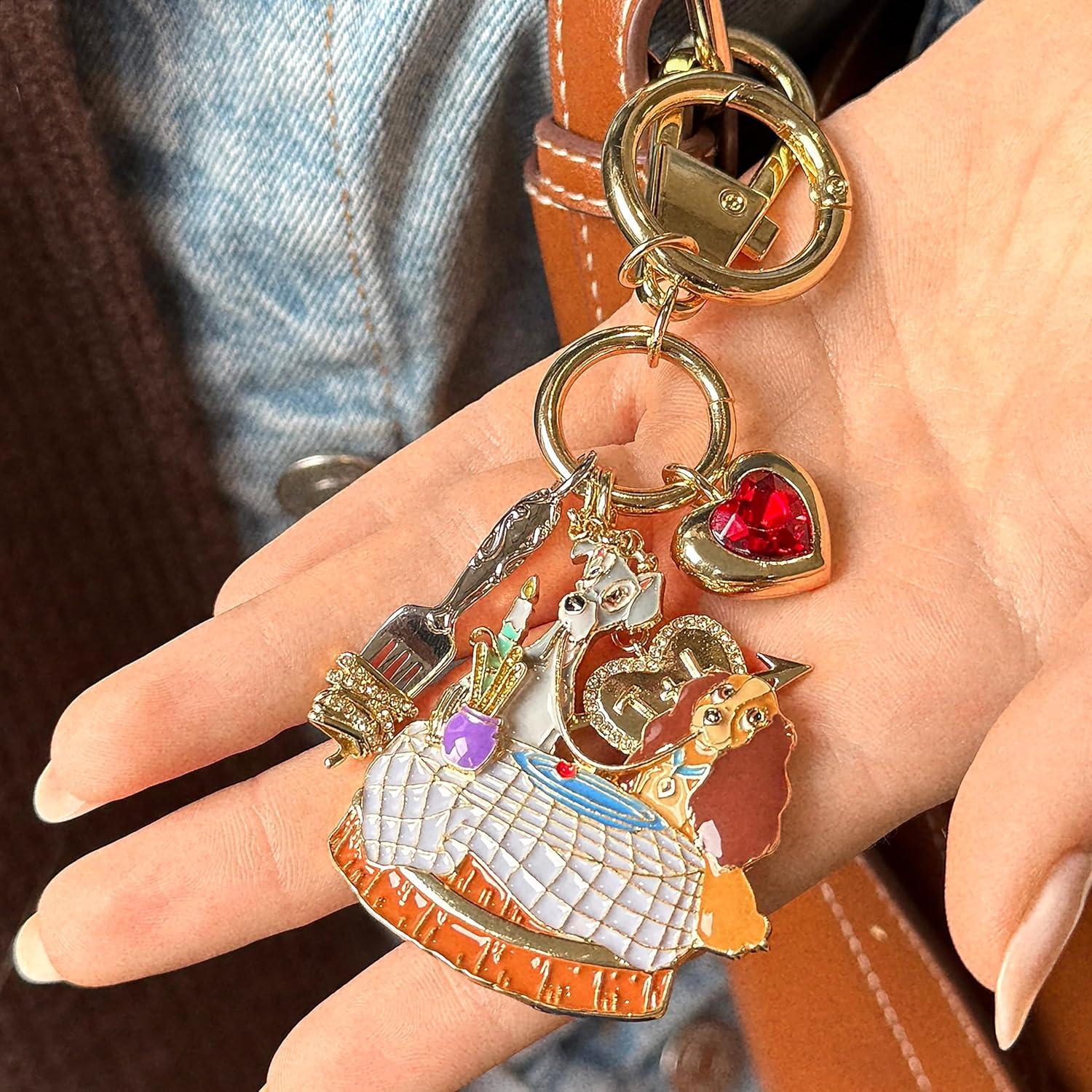 image:imageBaubleBar x Disney Dynamic Duo Bag Charm Perfect for Accessorizing Your Purse or Backpack Disney Lover Gifts for All AgesLady and the Tramp