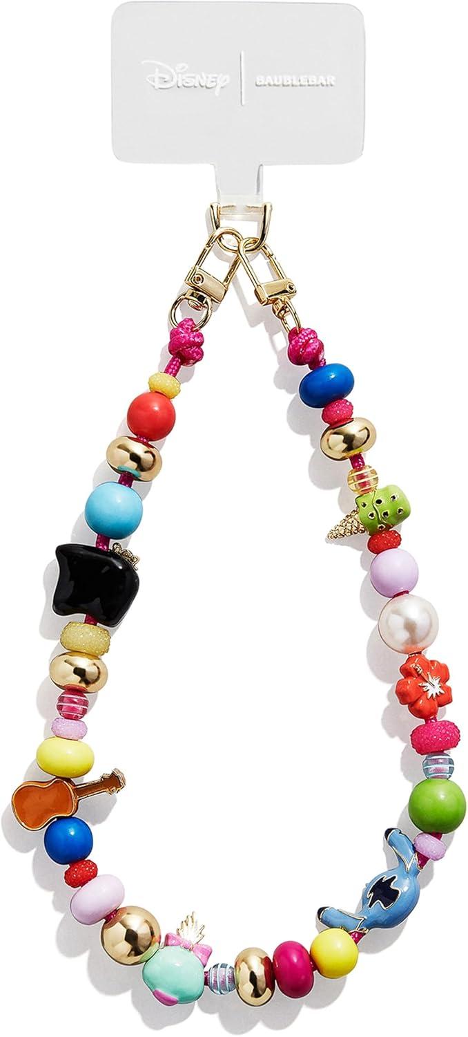 image:imageBaubleBar x Disney Phone Charm Licensed Quality Beaded Phone Charms Colorful and Trendy Accessories for All Ages Universal Fit Great Gift OpportunityLilo Stitch