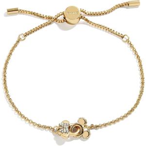 BaubleBar x Disney’s Mickey Mouse & Minnie Mouse Better Half Bracelet – Perfect Accessory for All Disney Fans, Fashion Jewelry, Mickey & Minnie Mouse Bracelet